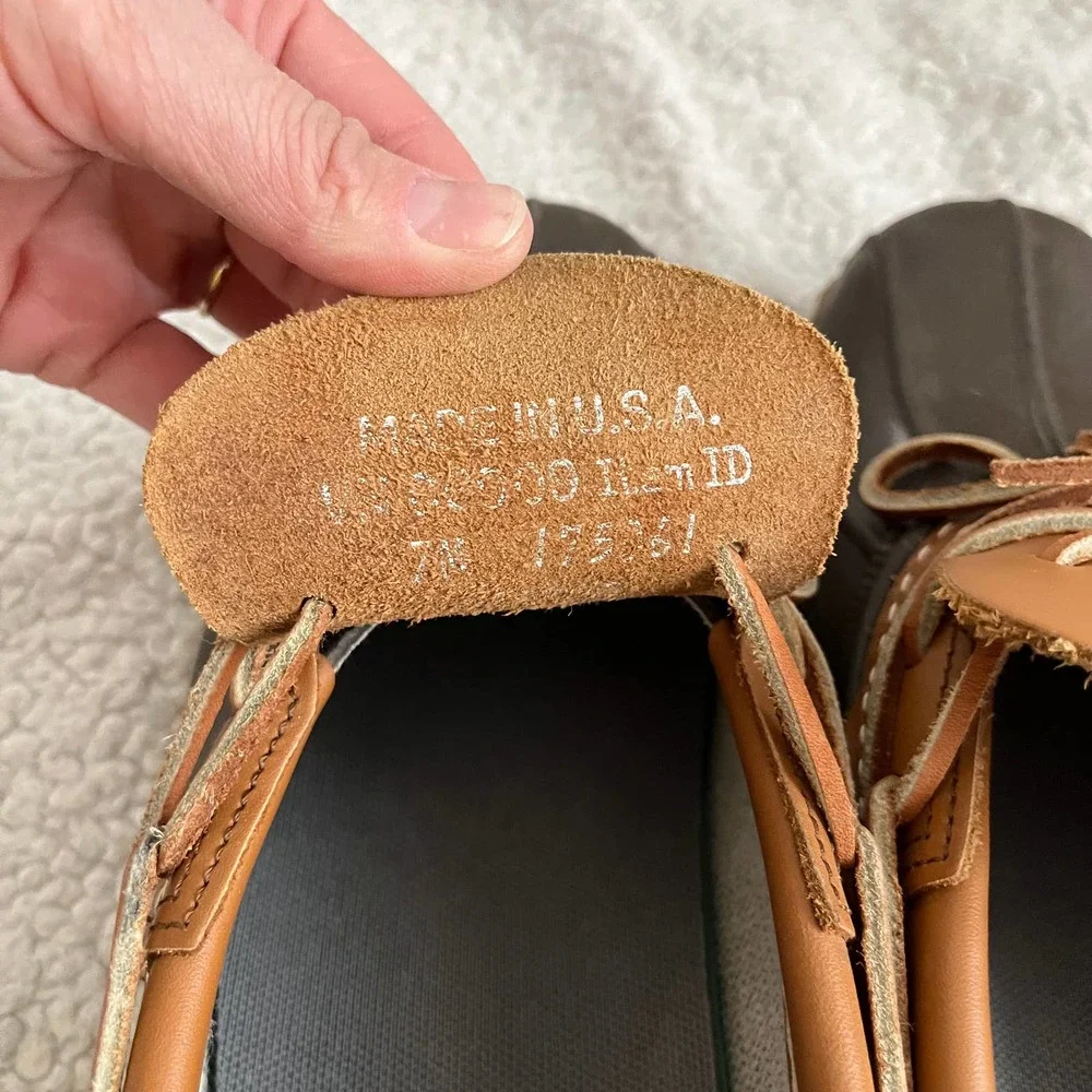 L.L.Bean Waterproof Boat Shoe Men Size 7.5
